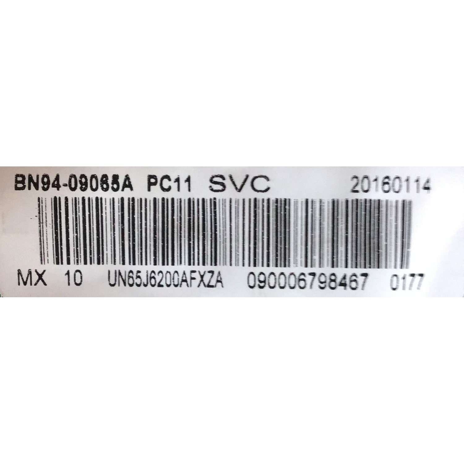 KIT DE TARJETAS PARA TV SAMSUNG / MAIN BN94-09065A / BN41-02245A / FUENTE BN44-00776A / L65H1_EHS / T-CON BN96-30069B / 2015_INX_FHD_HAWK_FTS_V04 / PANEL CY-DJ065CGNV1H / MODELO UN65J6200AFXZA IH02 - Imagen 4